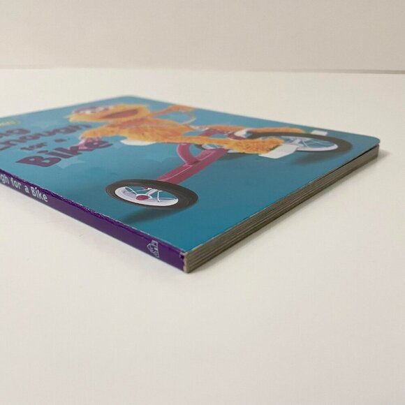 Sesame Street Big Enough For A Bike Book Zoe Board Book - Picture 7 of 11